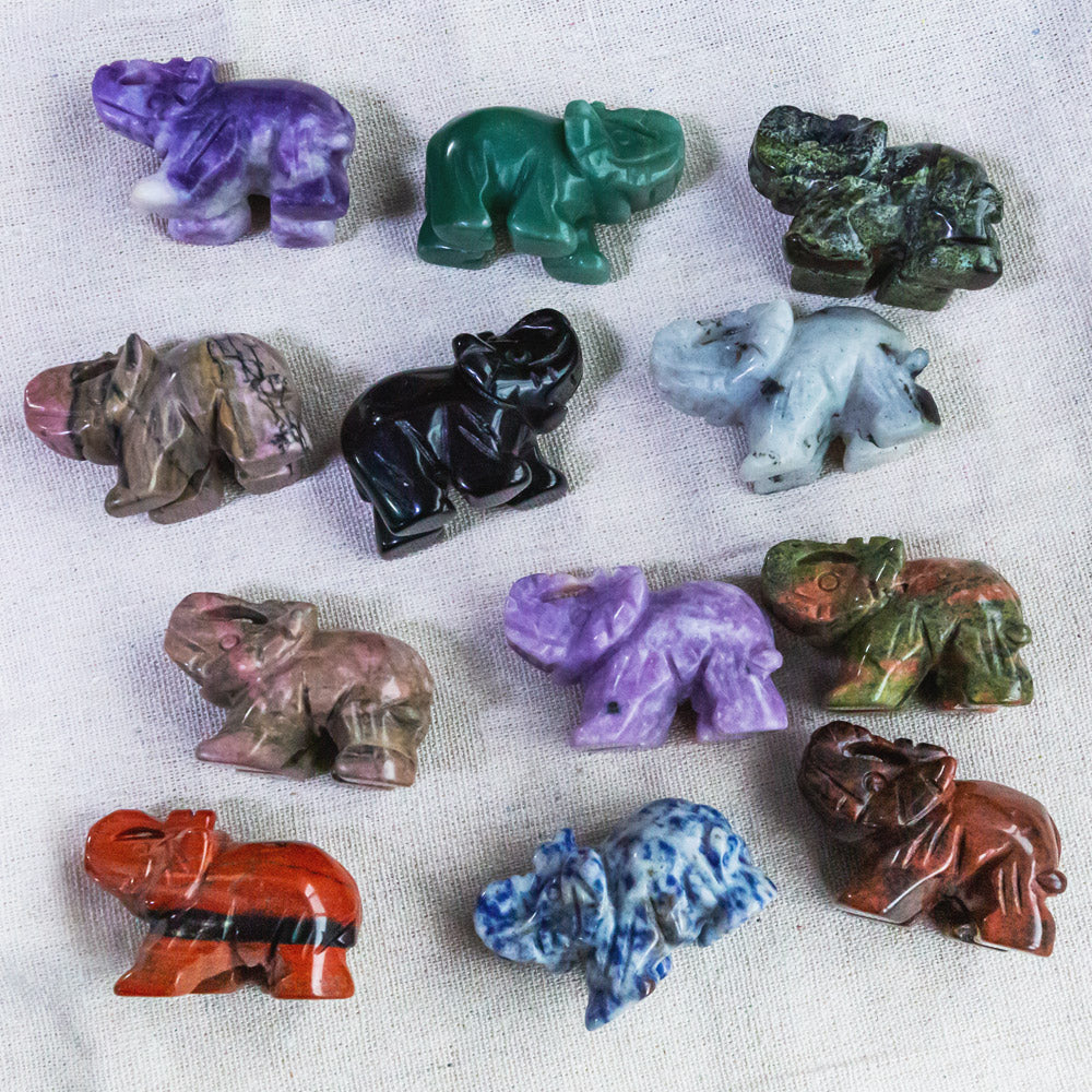 Reikistal Crystal Elephant