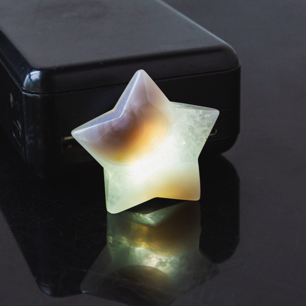 Reikicrystal Moon&Star USB Night Light