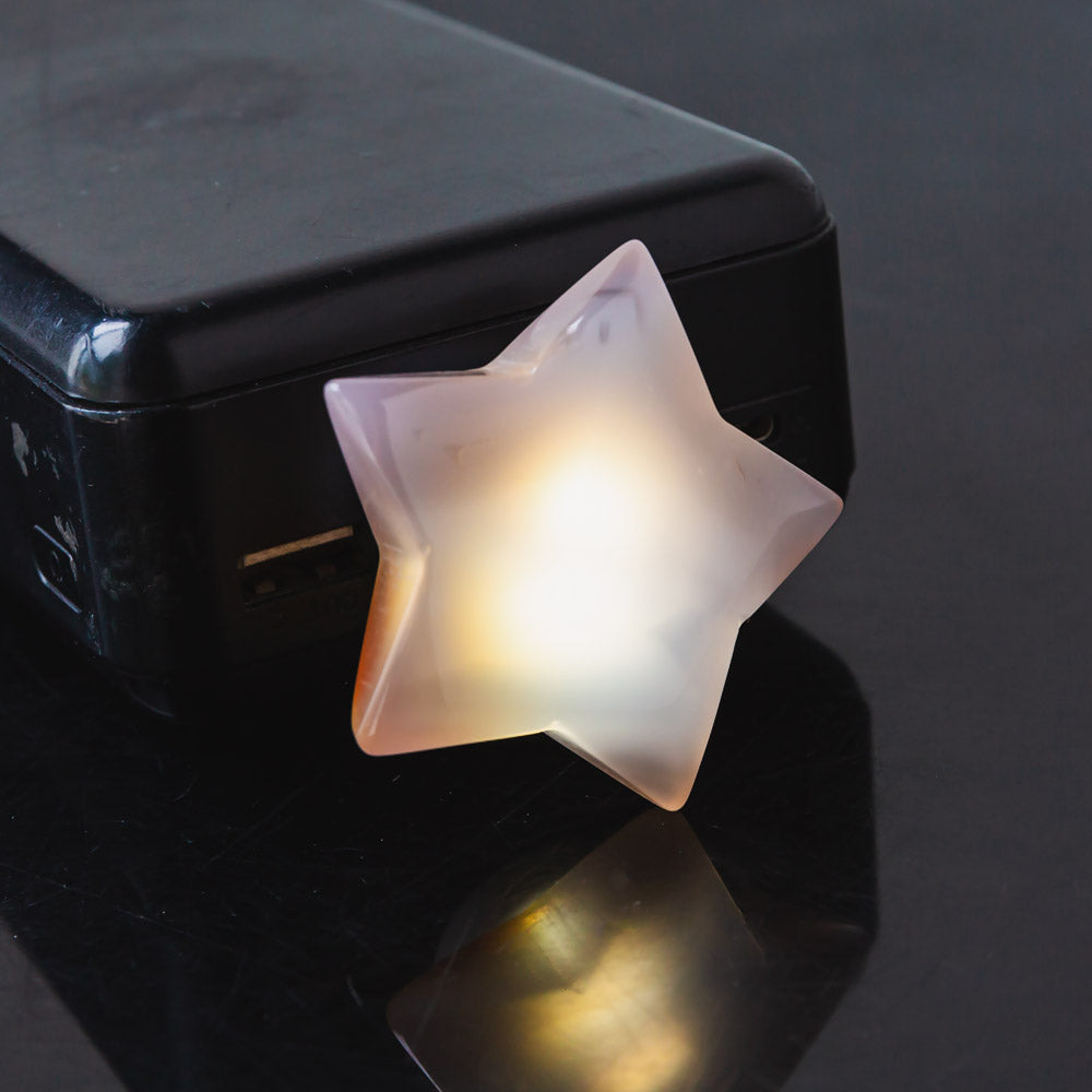 Reikicrystal Moon&Star USB Night Light