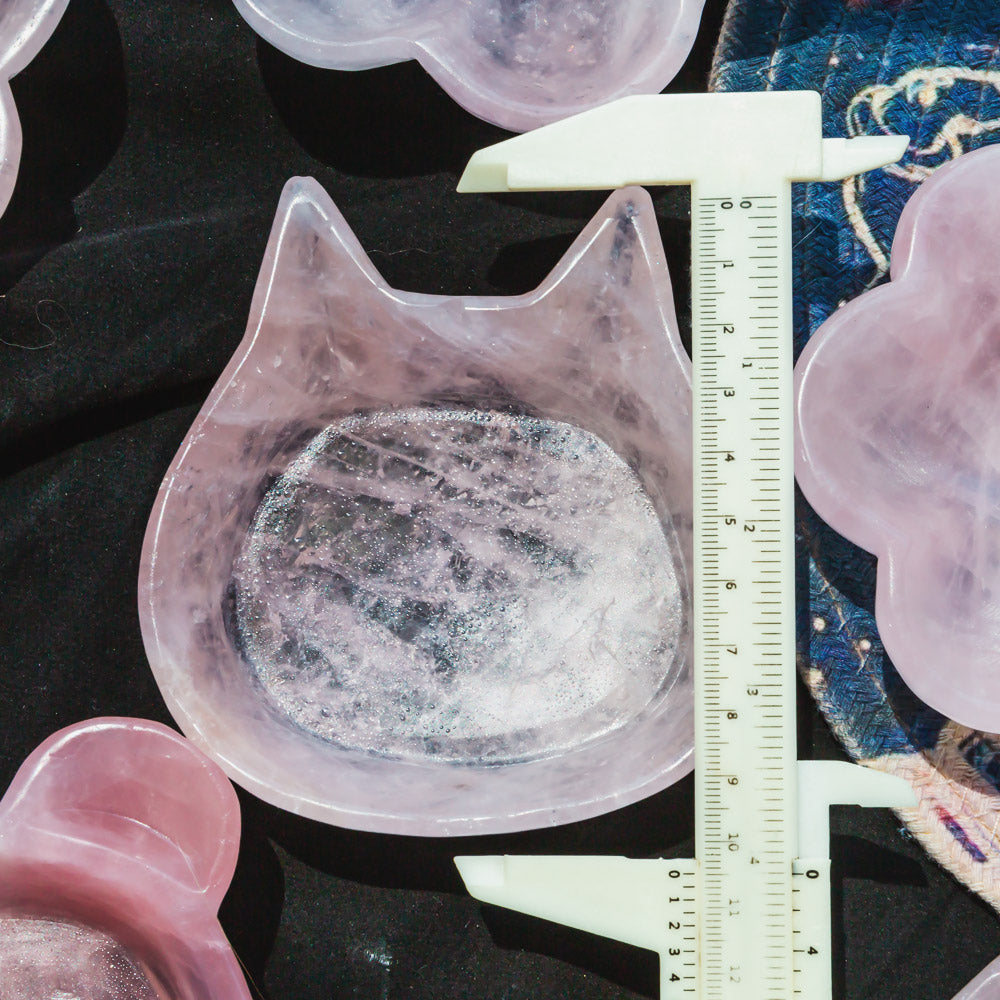 Reikicrystal Rose Quartz Bowl — Love And Healing