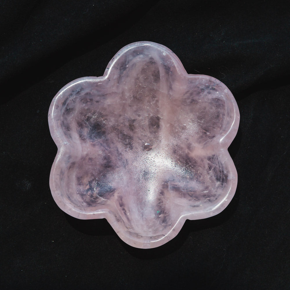 Reikicrystal Rose Quartz Bowl — Love And Healing