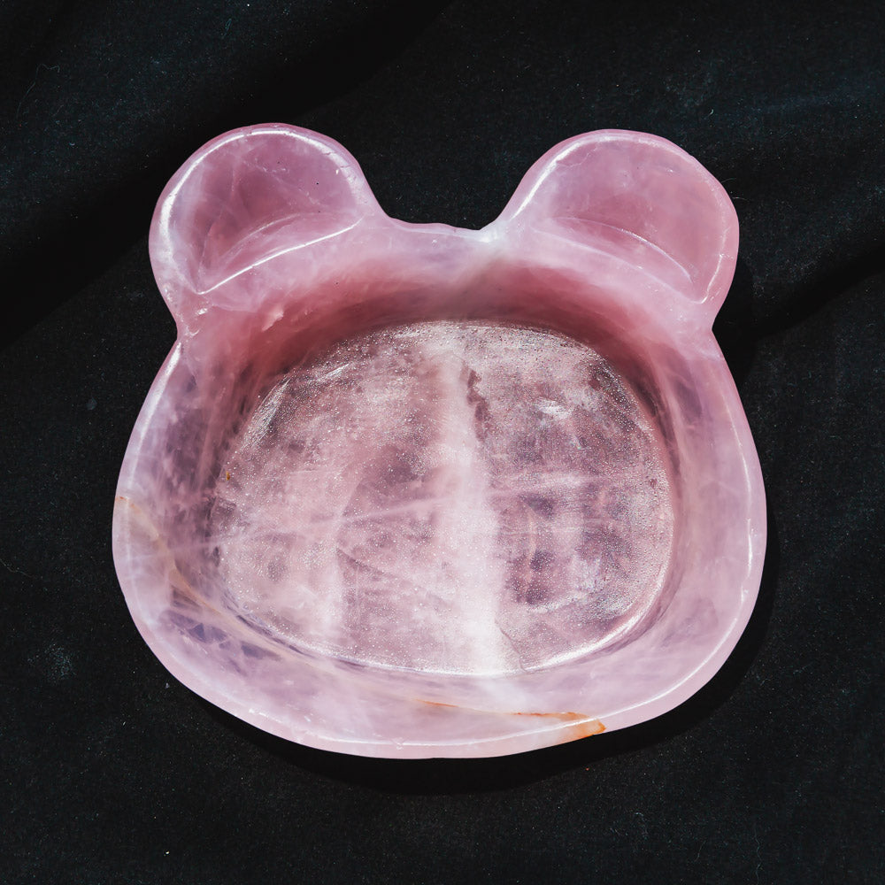 Reikicrystal Rose Quartz Bowl — Love And Healing