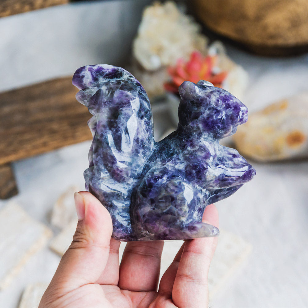 Reikistal Dream Amethyst Squirrel