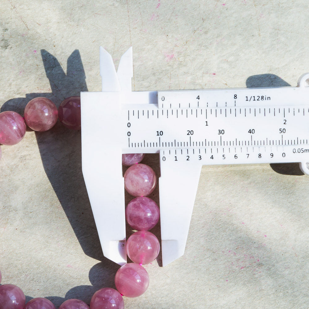 Reikistal Lavender Rose Quartz Bracelet