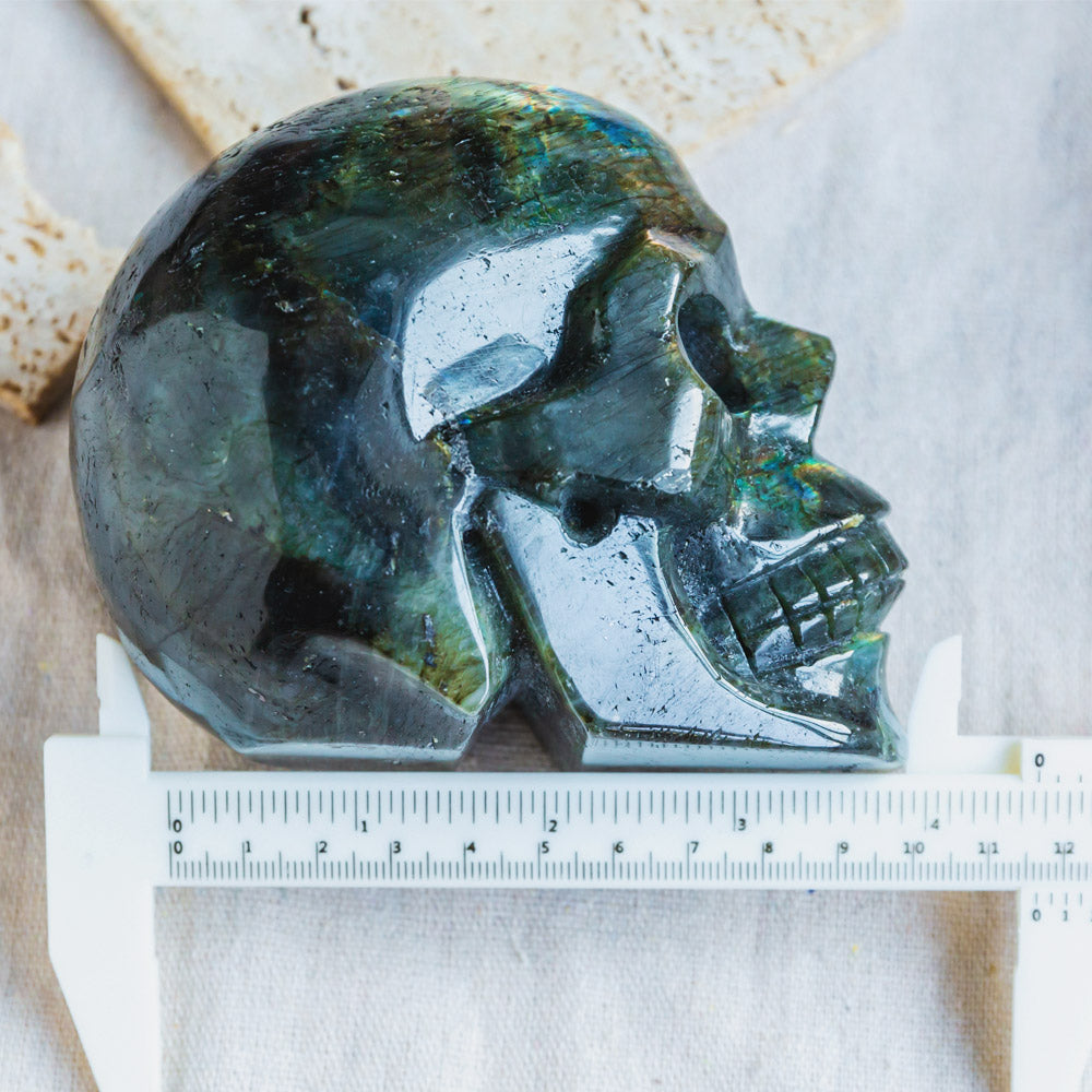 Reikistal Labradorite Skull