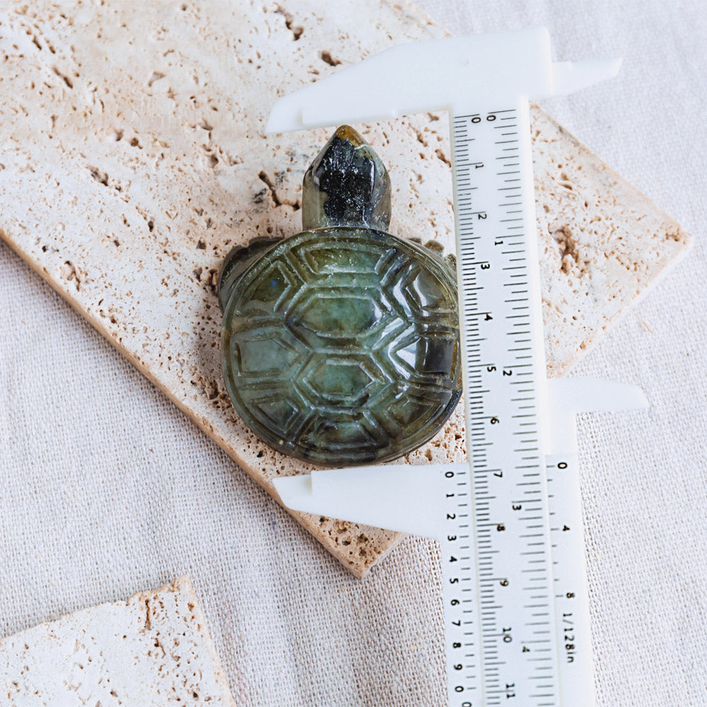 Reikistal Labradorite Tortoise