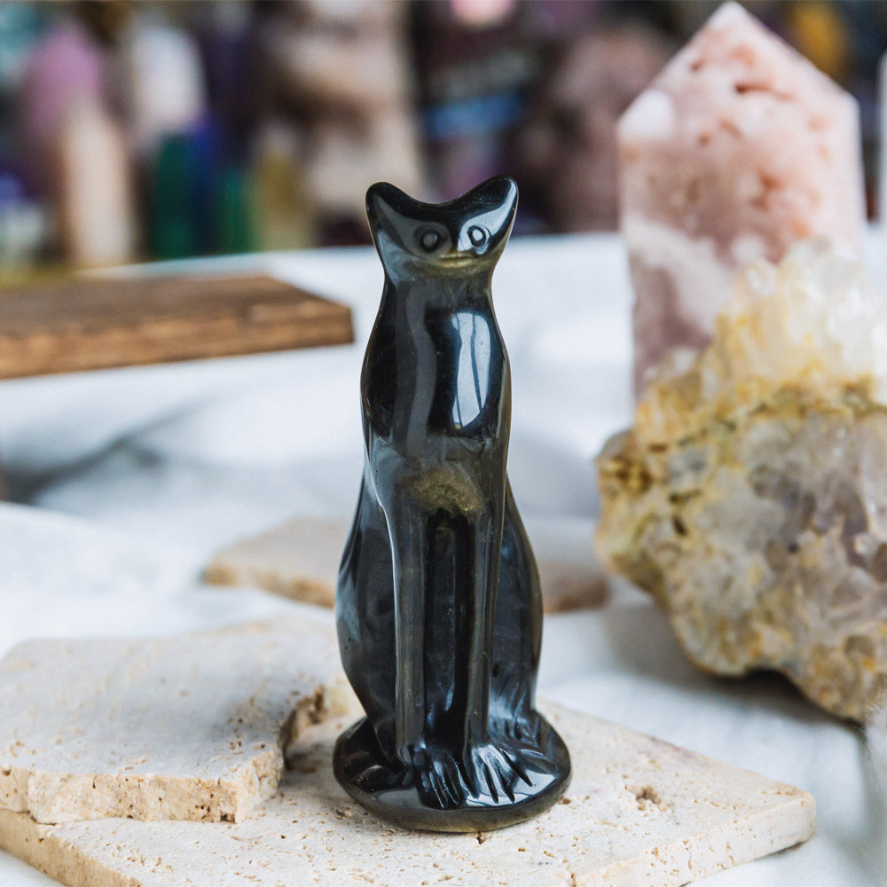Reikistal Obsidian Cat