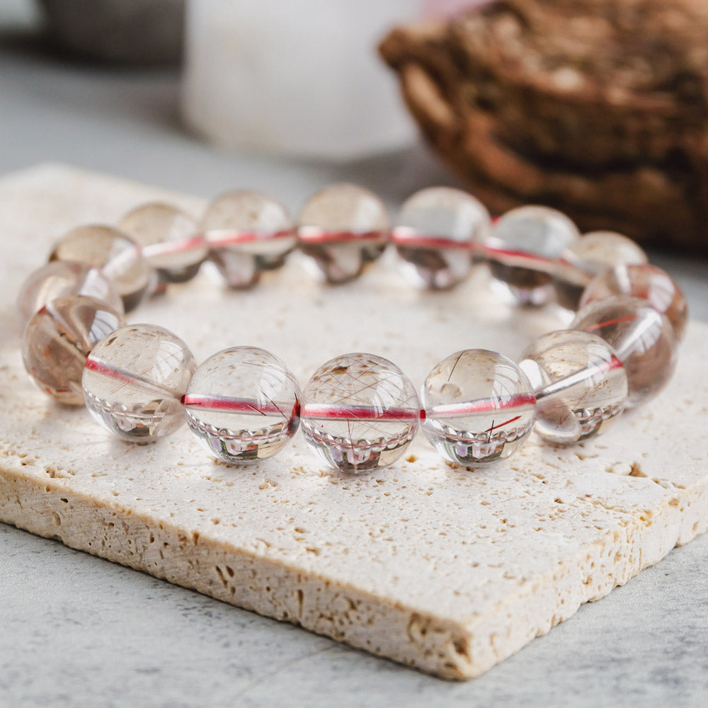 Reikistal Rutilated Quartz Bracelet