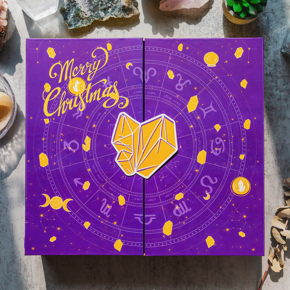 【Christmas】 Countdown Natural Crystal Gift Box