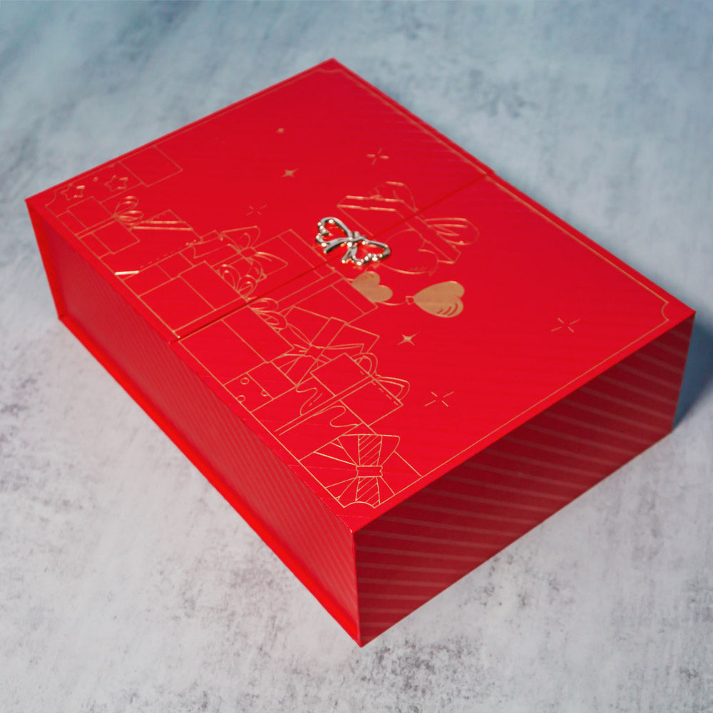 Christmas Advent Calendar Crystal Gift Boxes