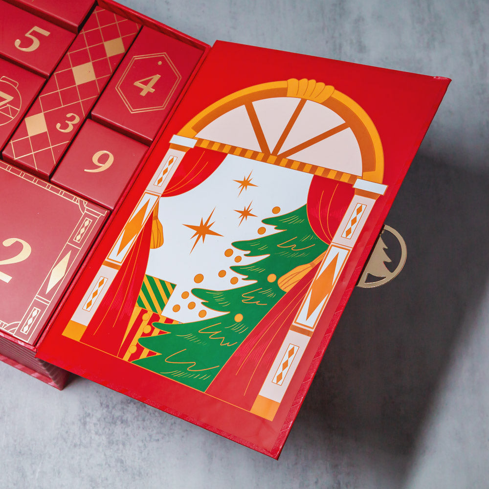 Christmas Advent Calendar Crystal Gift Boxes