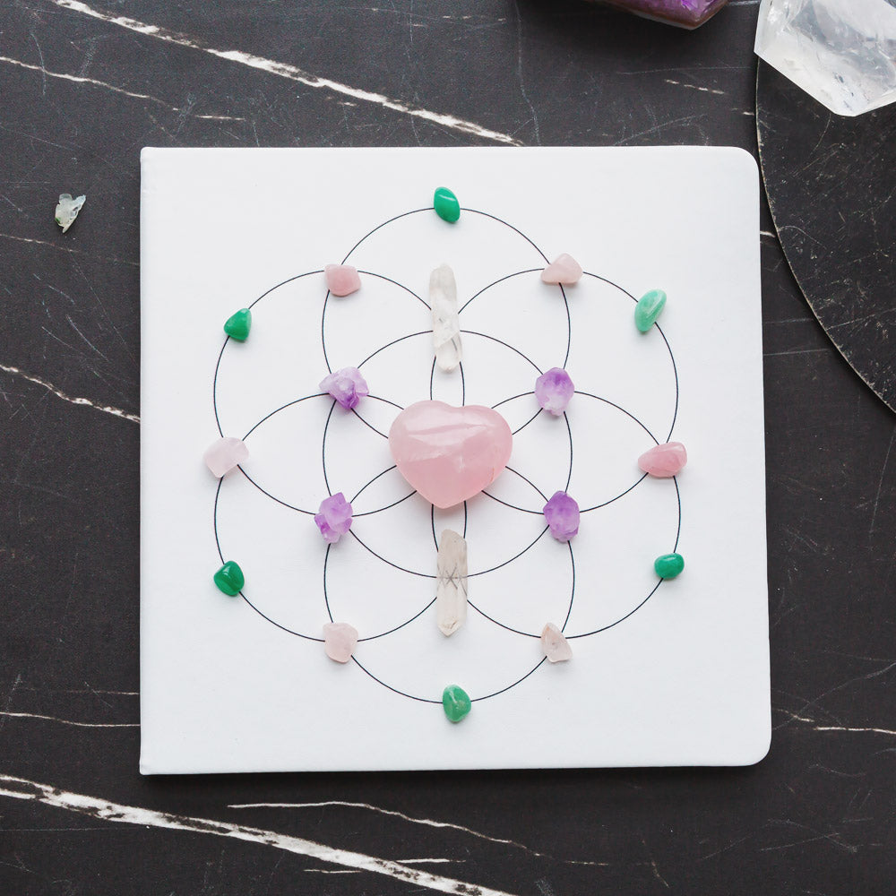 Reikistal Magical Crystal Notebook | Astrolable & Craetive | Compassion And Nurturing