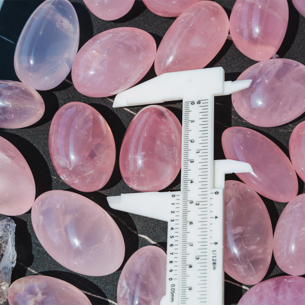 Reikistal Rose Quartz Tumbled Stone