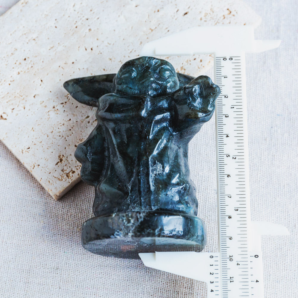 Reikistal Labradorite Yoda