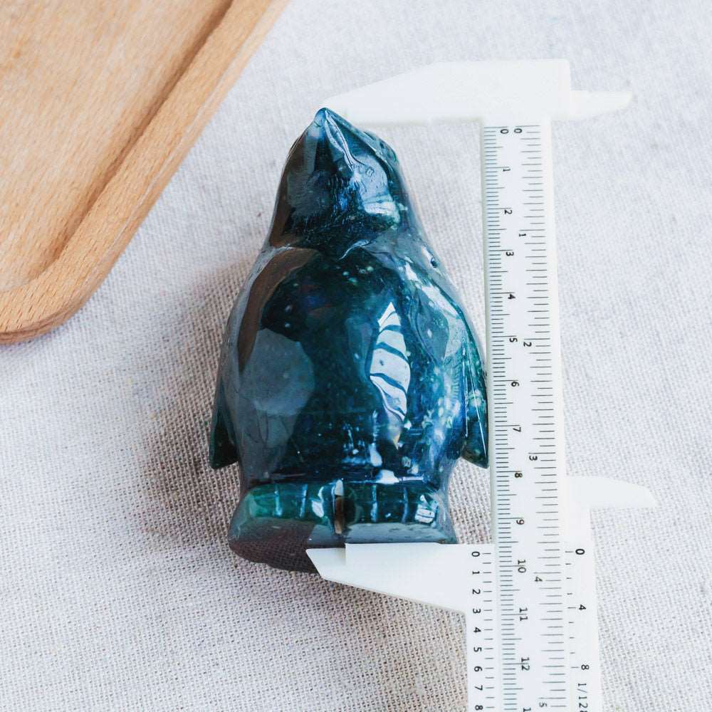 Reikistal 3.5'' Ocean Jasper Penguin