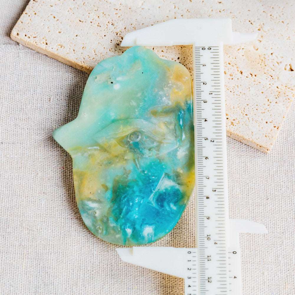 Reikistal Blue Sky Opal Hamas Hand