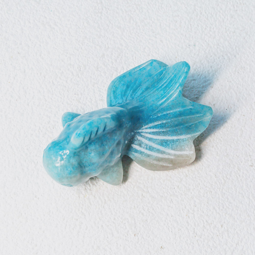 Natural Crystal Fish Carving