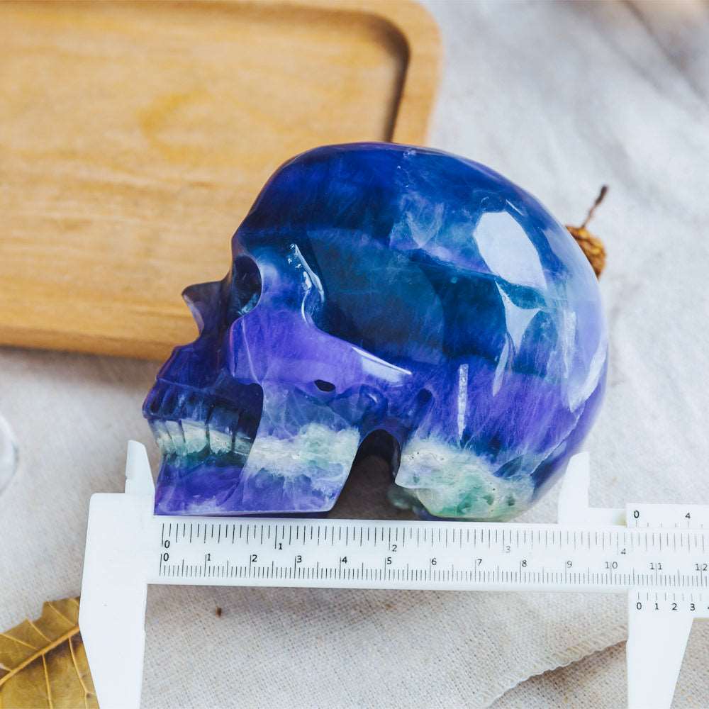 Reikistal 4'' Fluorite Skull