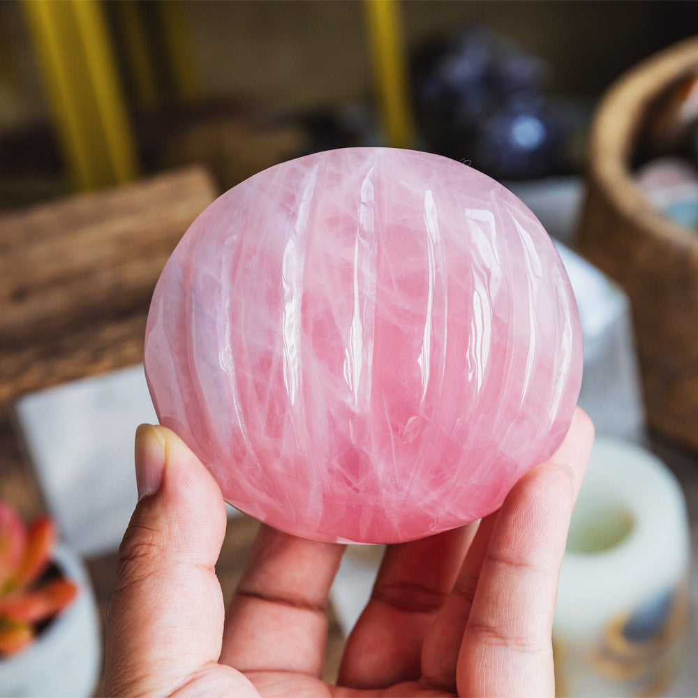 Reikistal Rose Quartz Shell