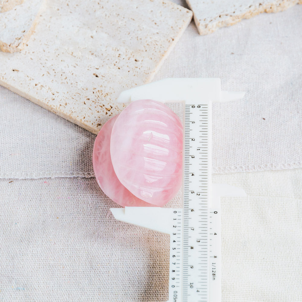 Reikistal Rose Quartz Shell