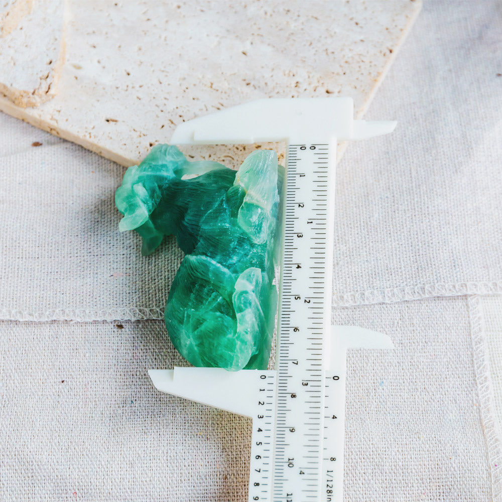 Reikistal Green Fluorite Goat