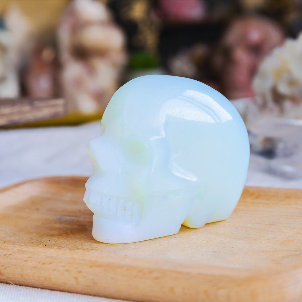 Reikistal 3" Opal Skull