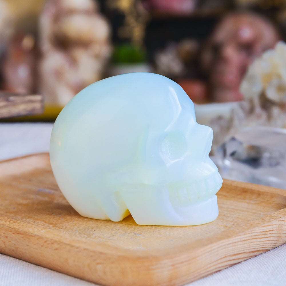 Reikistal 3” Opal Skull