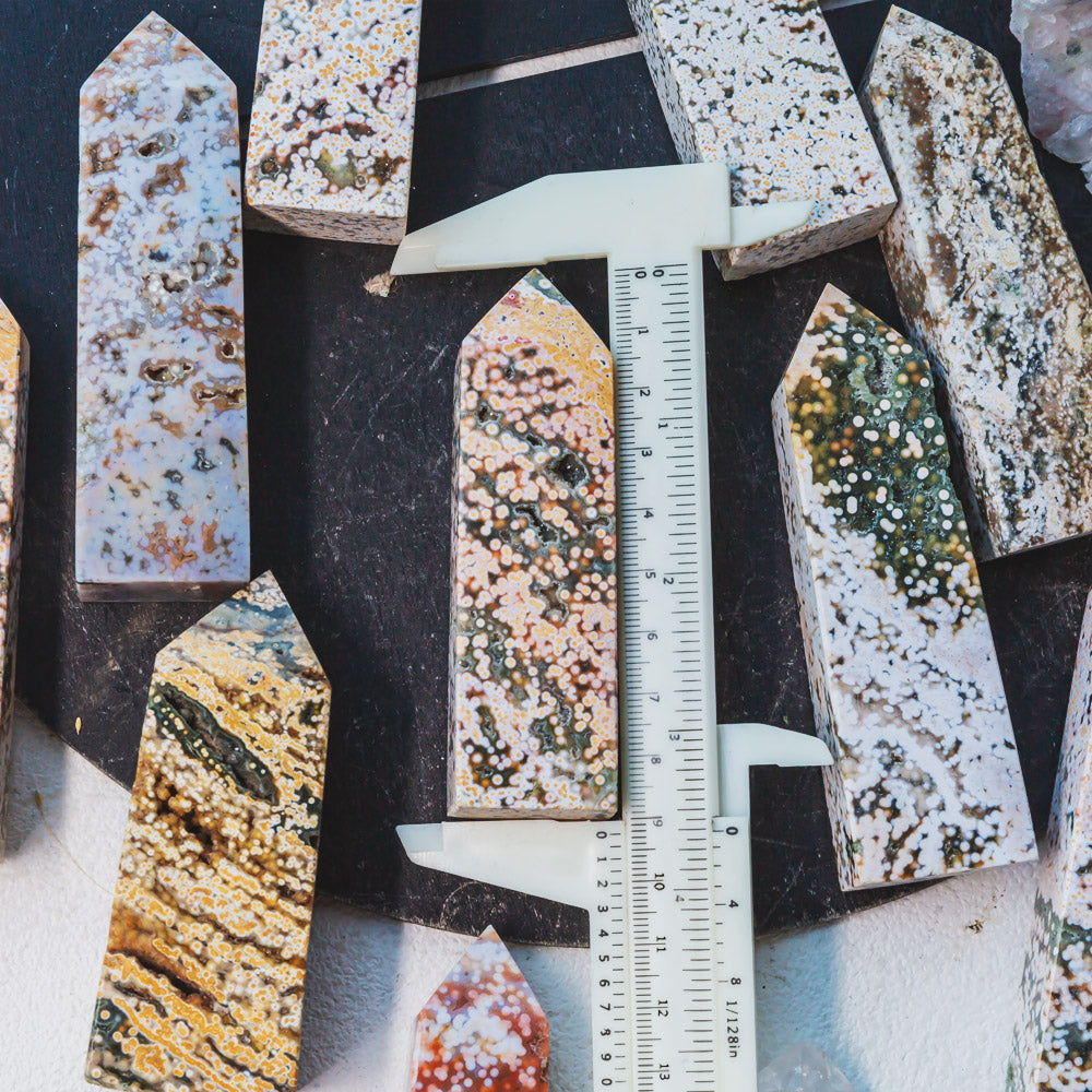 Reikicrystal Bubble Ocean Jasper Point