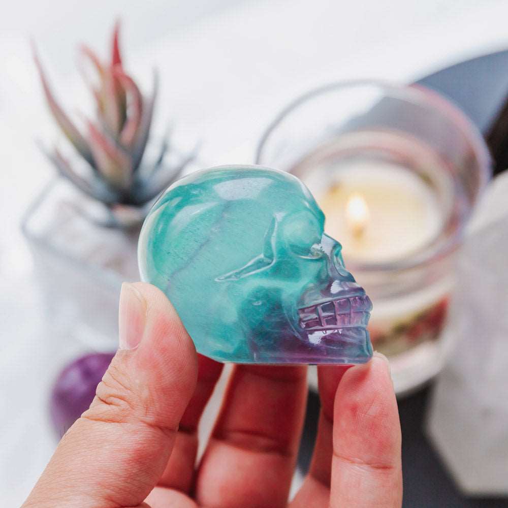 Reikistal 2'' Fluorite Skull