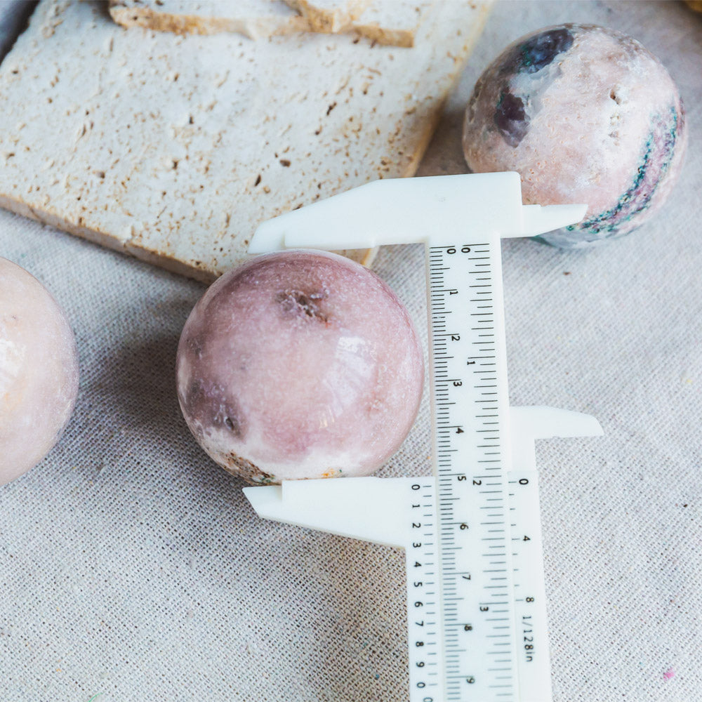 Reikistal Pink Amethyst Sphere