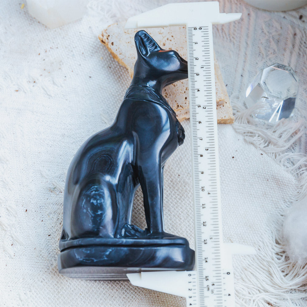 Reikistal Yinyang Jasper Egypt Cat