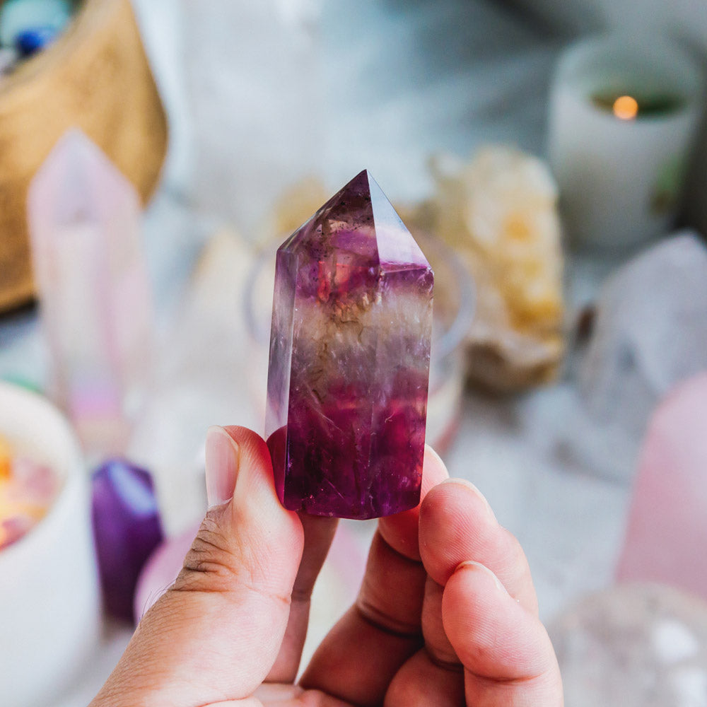 Reikistal Purple Fluorite Point