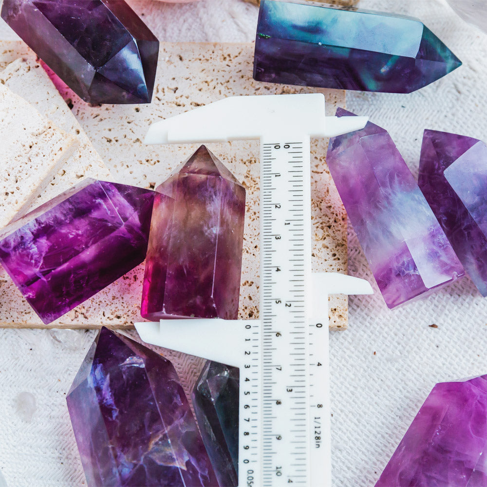 Reikistal Purple Fluorite Point