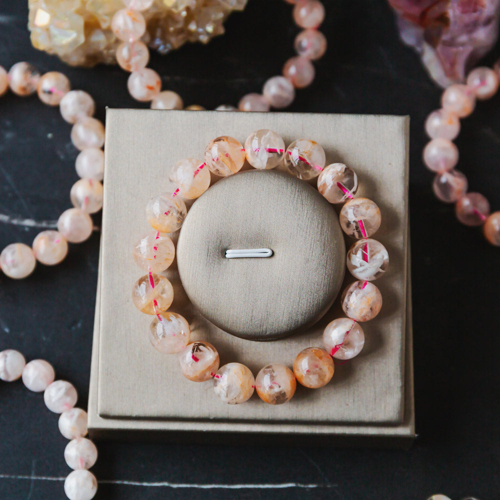 Reikistal Phantom Quartz Bracelet