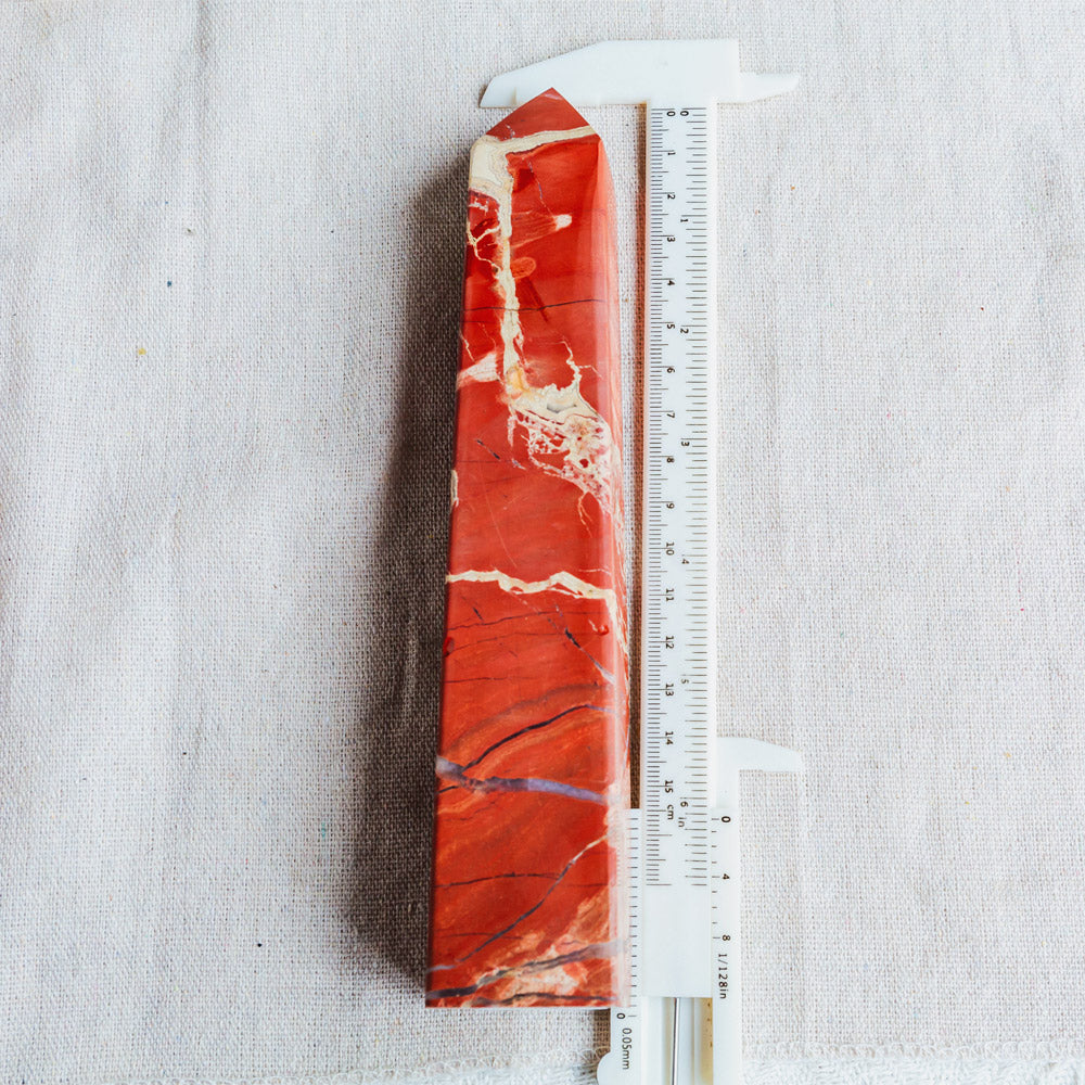 Reikistal Red Jasper Obelisk Tower