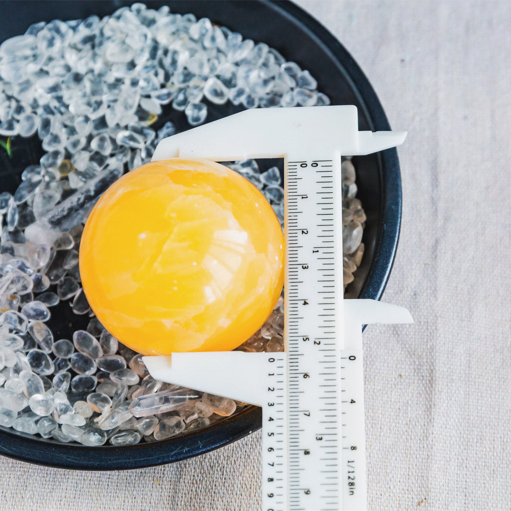 Reikistal Orange Calcite Sphere