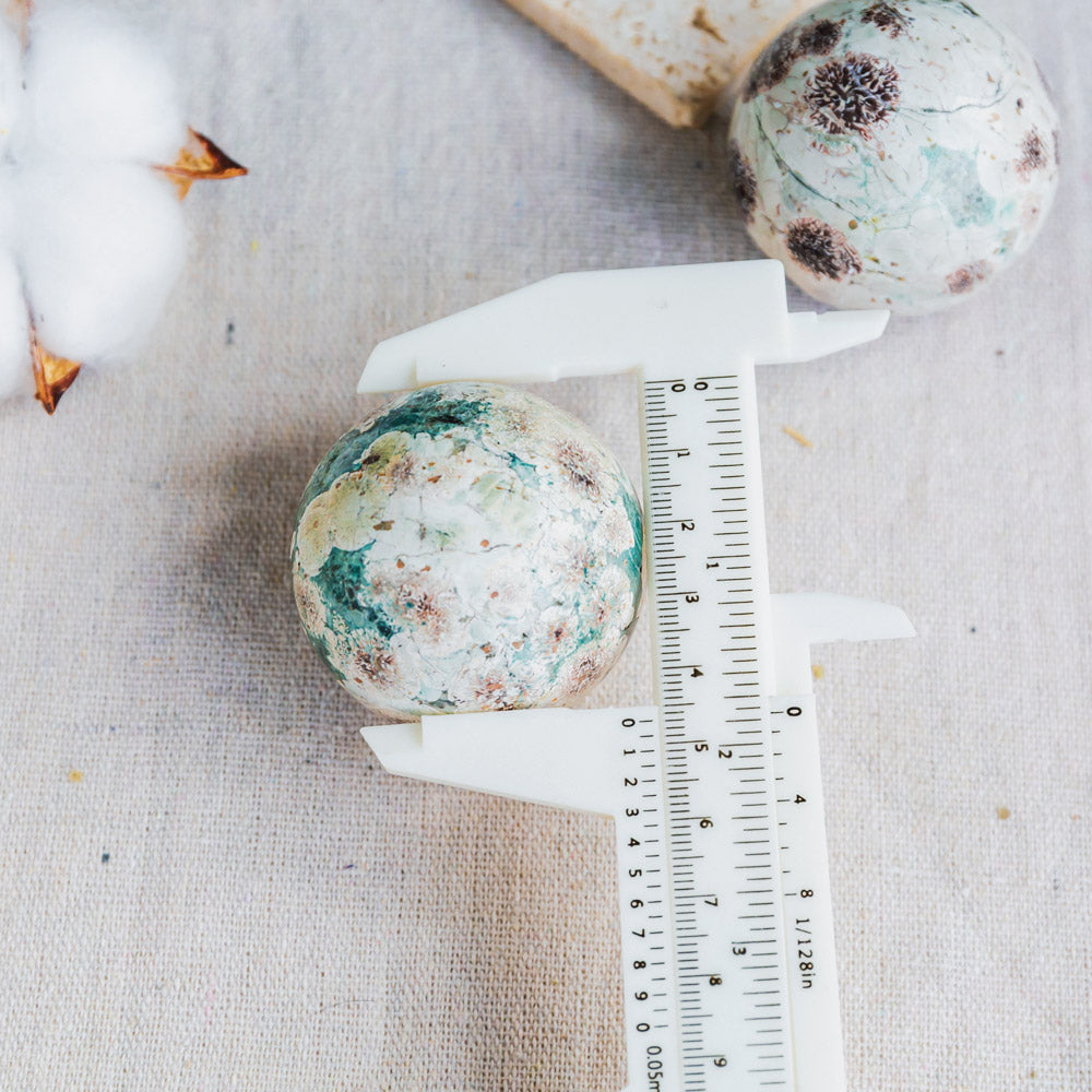 Reikistal Russia Flower Agate Sphere