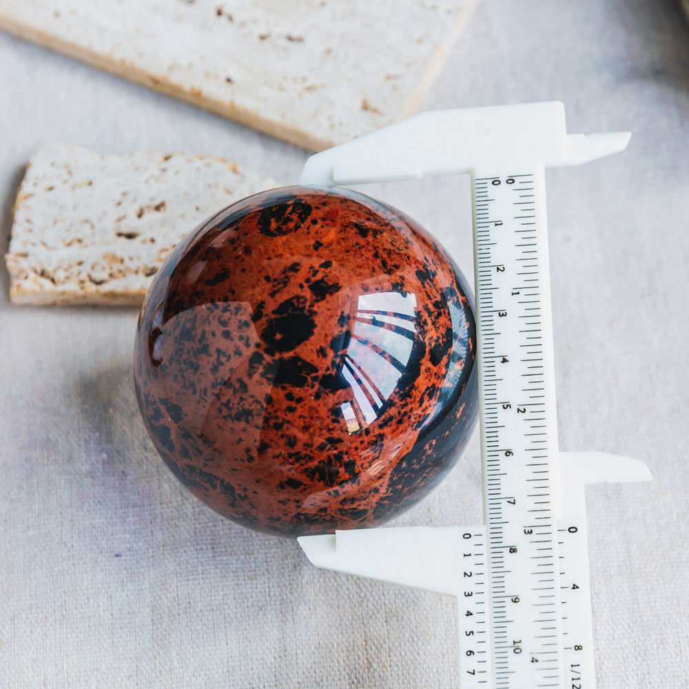 Reikistal Mahogany Obsidian Sphere