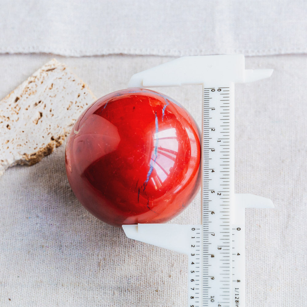 Reikistal Red Jasper Sphere