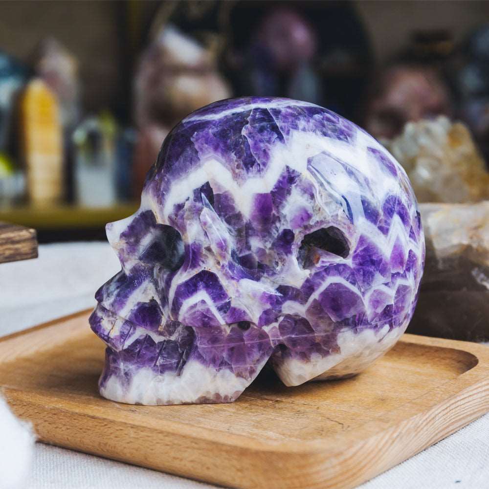 Reikistal 4'' Dream Amethyst Skull