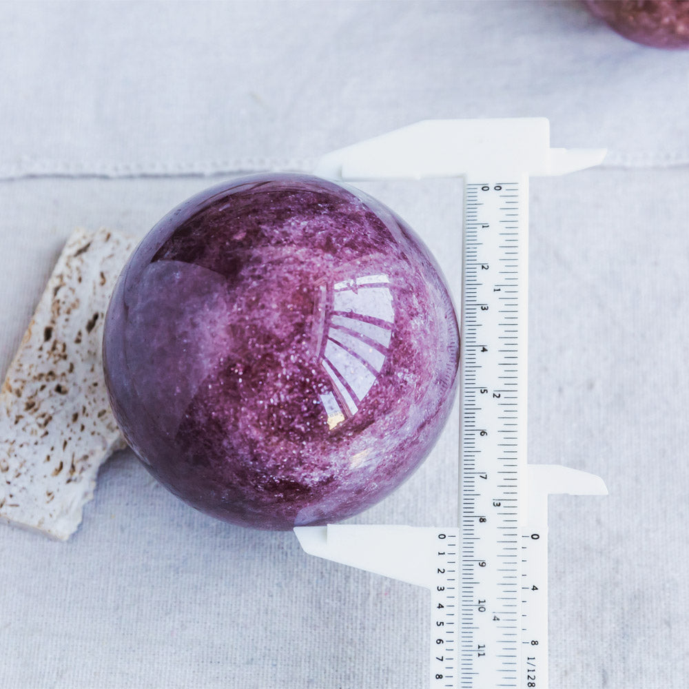 Reikistal Red Strawberrry Quartz Sphere