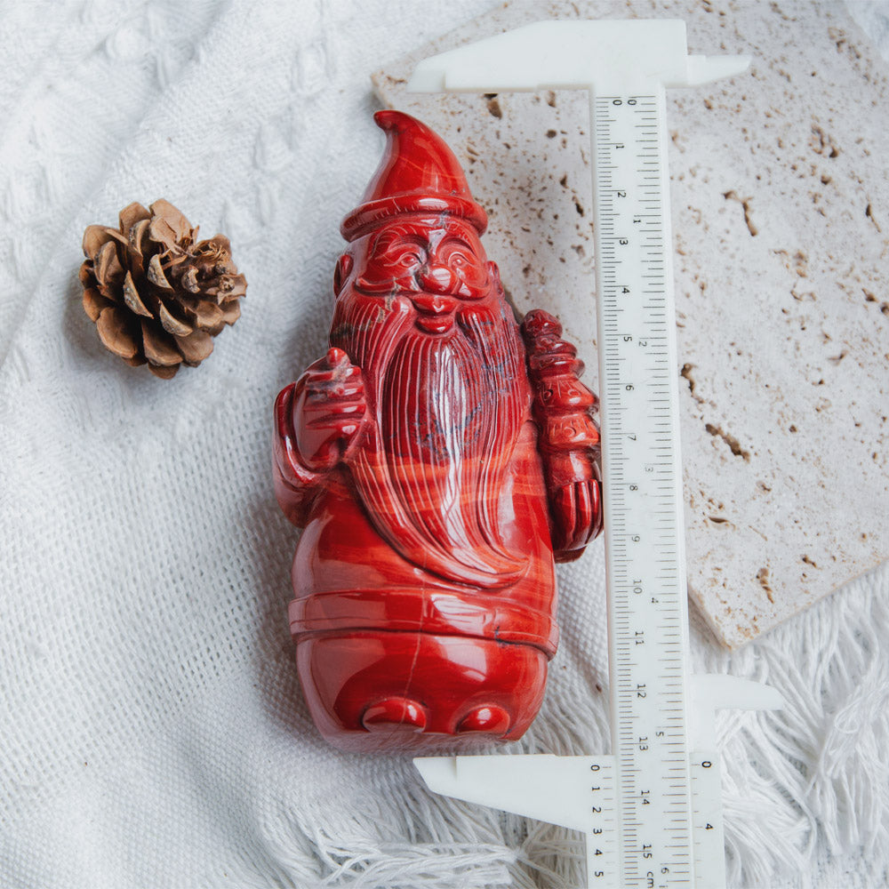 Reikistal Red Jasper Santa Claus