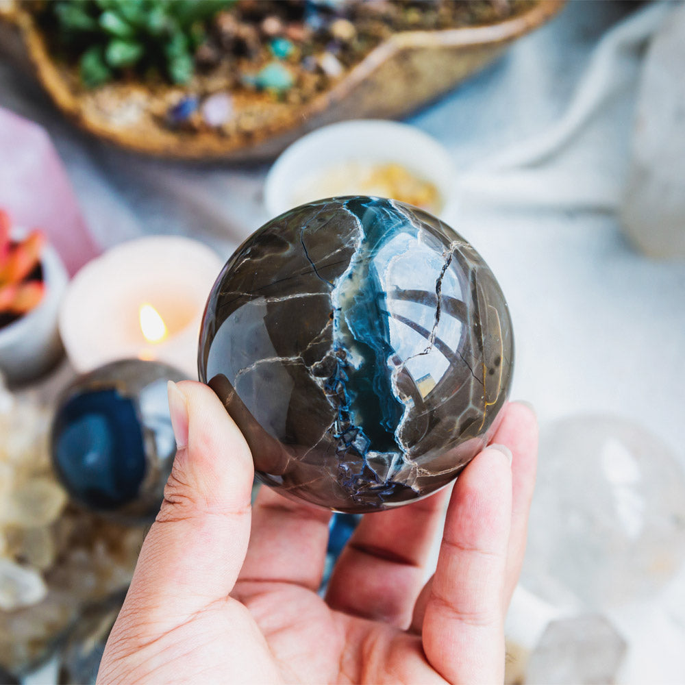 Reikistal Volcanic Stone Sphere