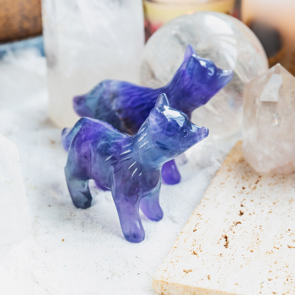 Reikistal Fluorite Fox