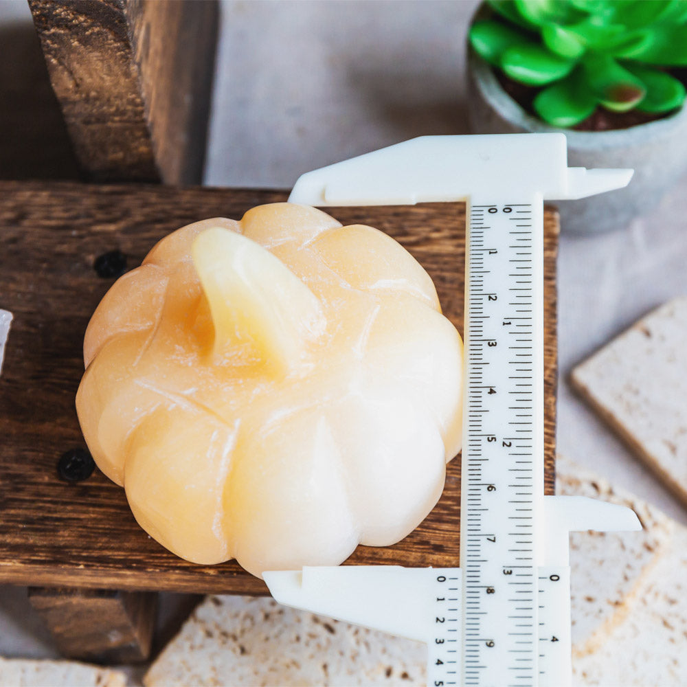 Reikistal Orange Calcite Pumpkin