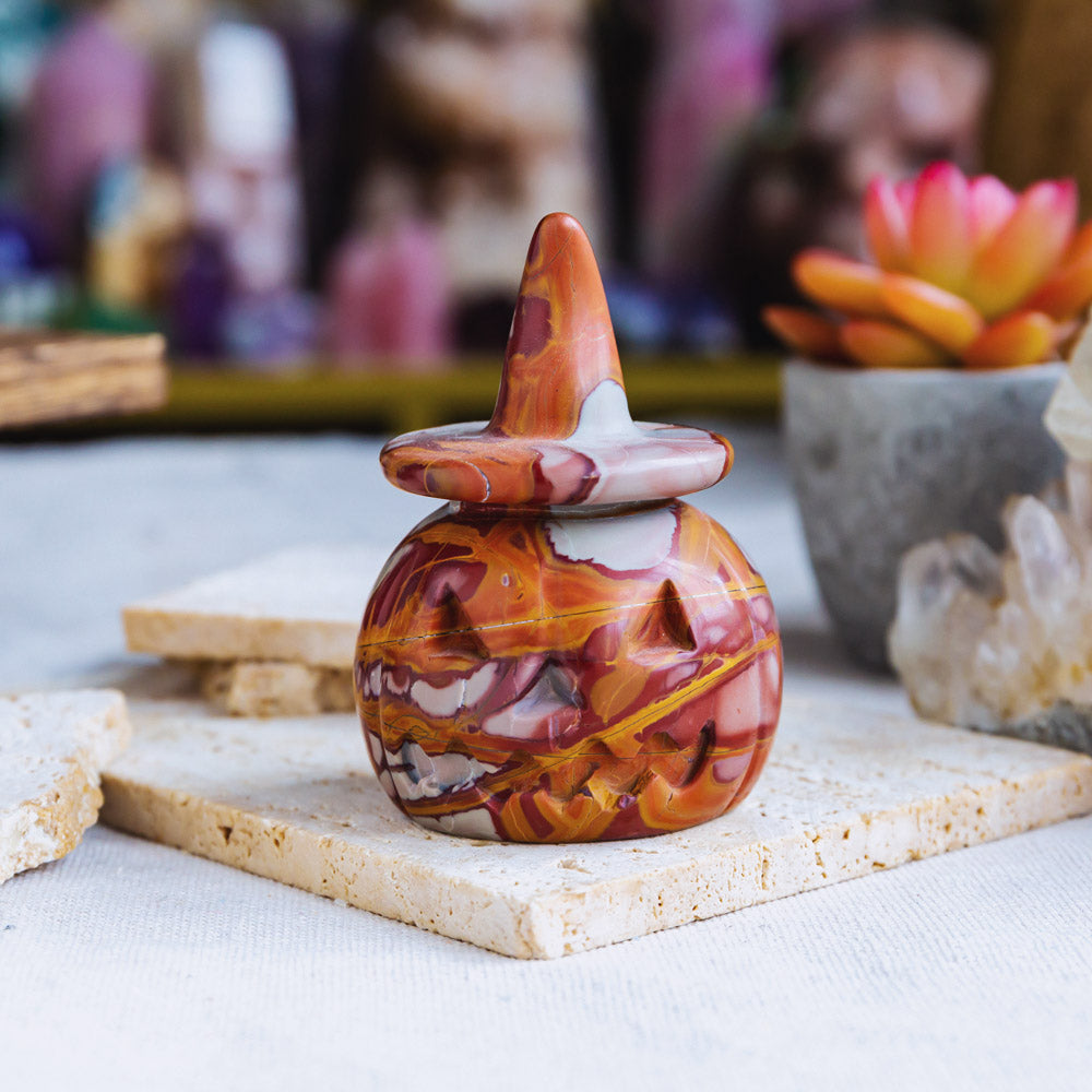 Reikistal Norenna Jasper Wizard Hat Pumpkin