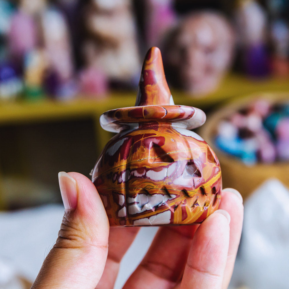 Reikistal Norenna Jasper Wizard Hat Pumpkin