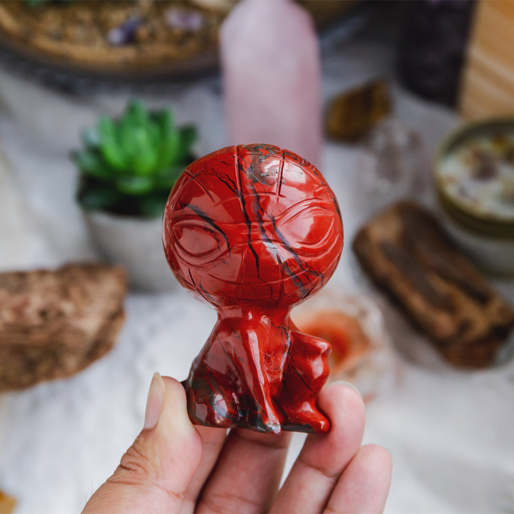 Reikistal Red Jasper Spider-Man