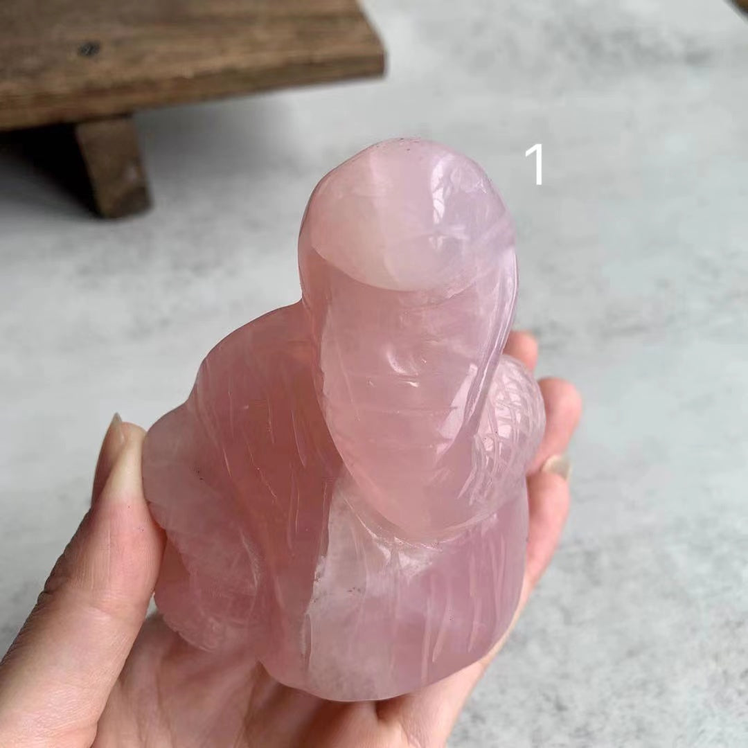 【Weekly Flash Deals】Rose Quartz Carving