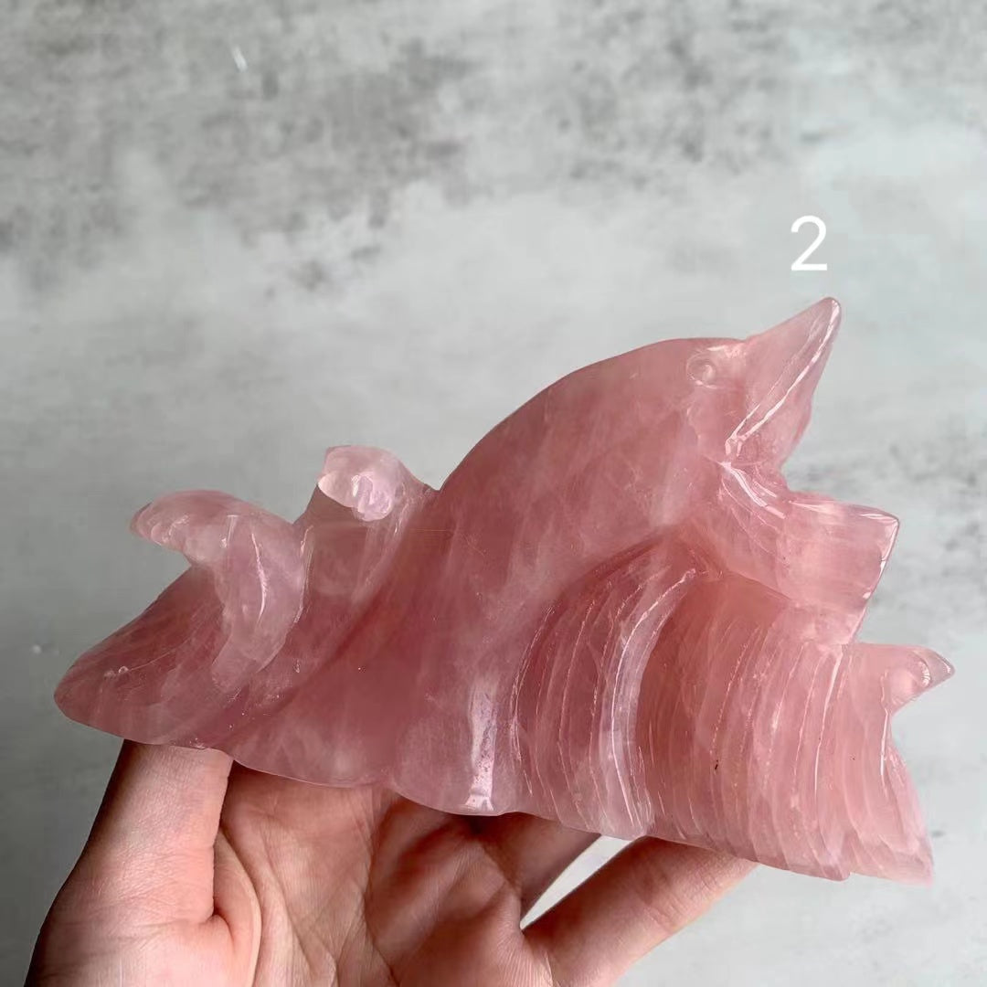 【Weekly Flash Deals】Rose Quartz Carving